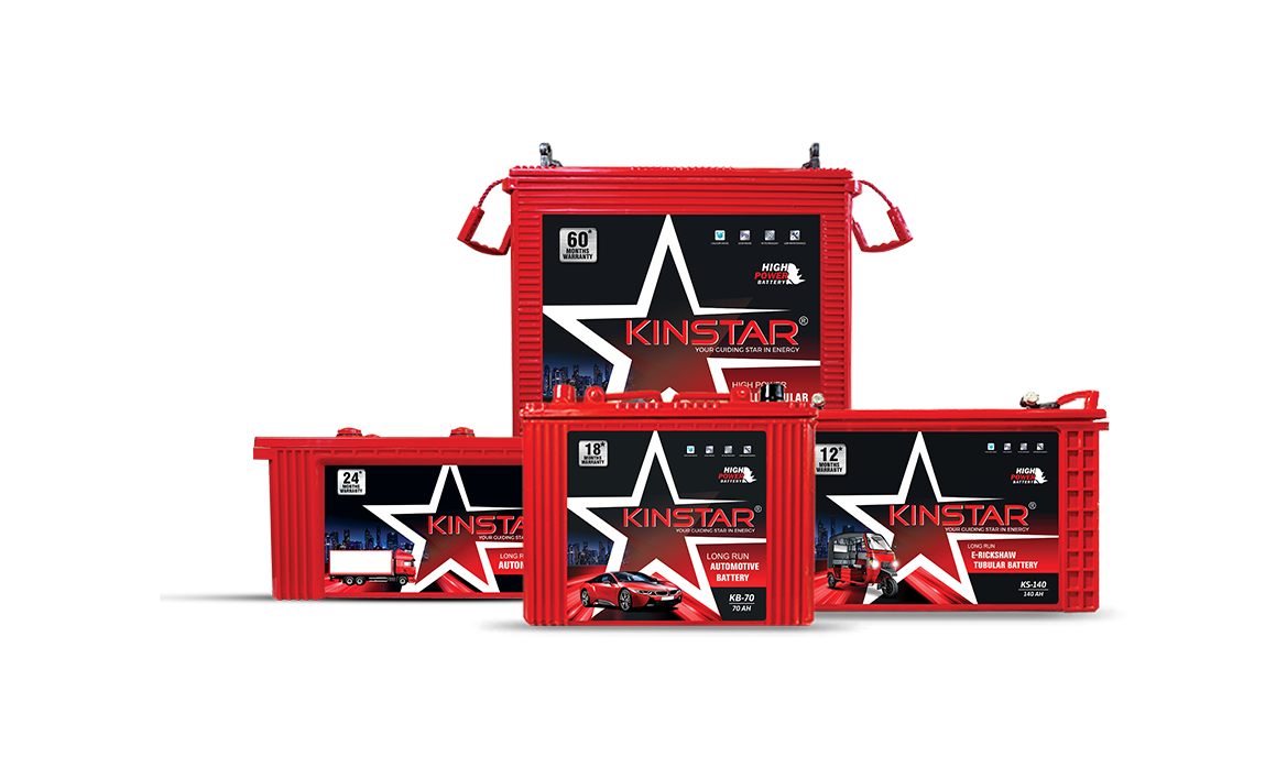 Kinstar Batteries – Reliable Power for E-Rickshaw, Inverter & Vehicles